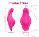 Women'S Clitoral Mini Butterfly Vibrators G-Spot Dildo Vaginal Stimulator