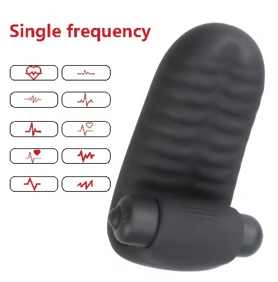 1 Finger Vibrator Sleeve