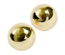 Ben-Wa Kegel | Steel Balls | Gold Duo-Tone
