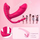 1pc Wearable G-spot Dildo Panty Vibrator