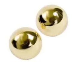 Ben-Wa Kegel | Steel Balls | Gold Duo-Tone