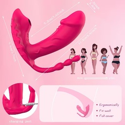 1pc Wearable G-spot Dildo Panty Vibrator